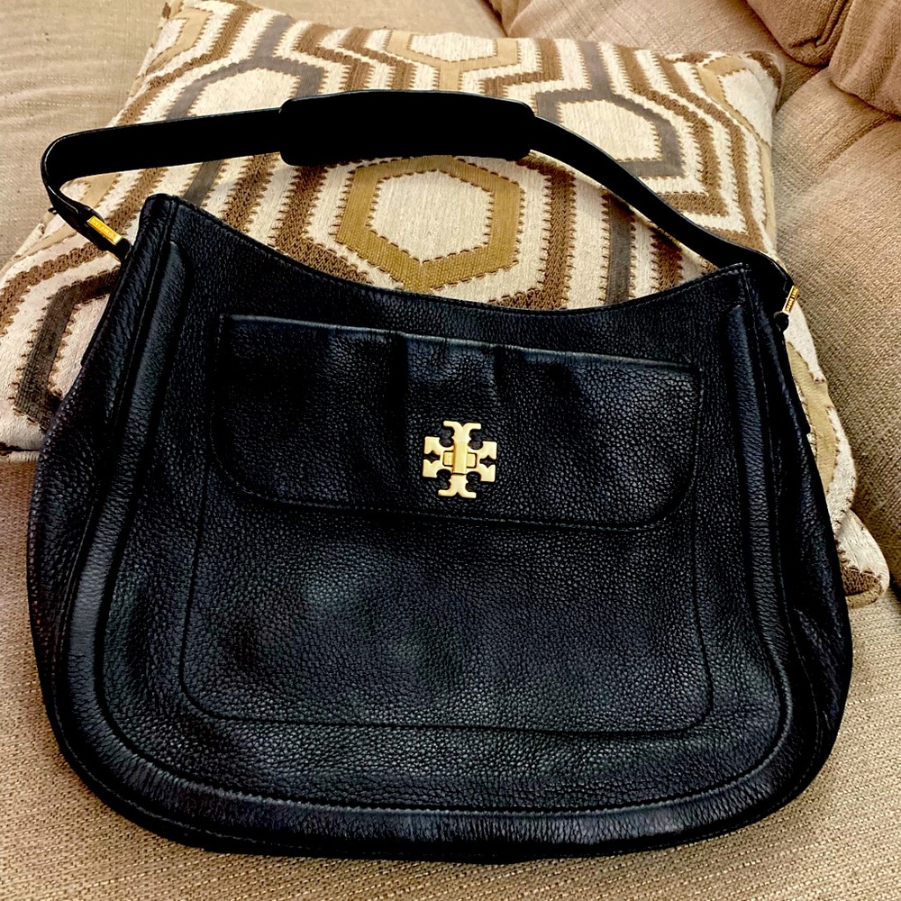 Tory Burch Pebbled leather Hobo